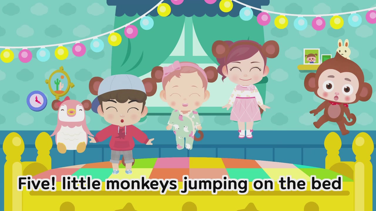 five little monkeys