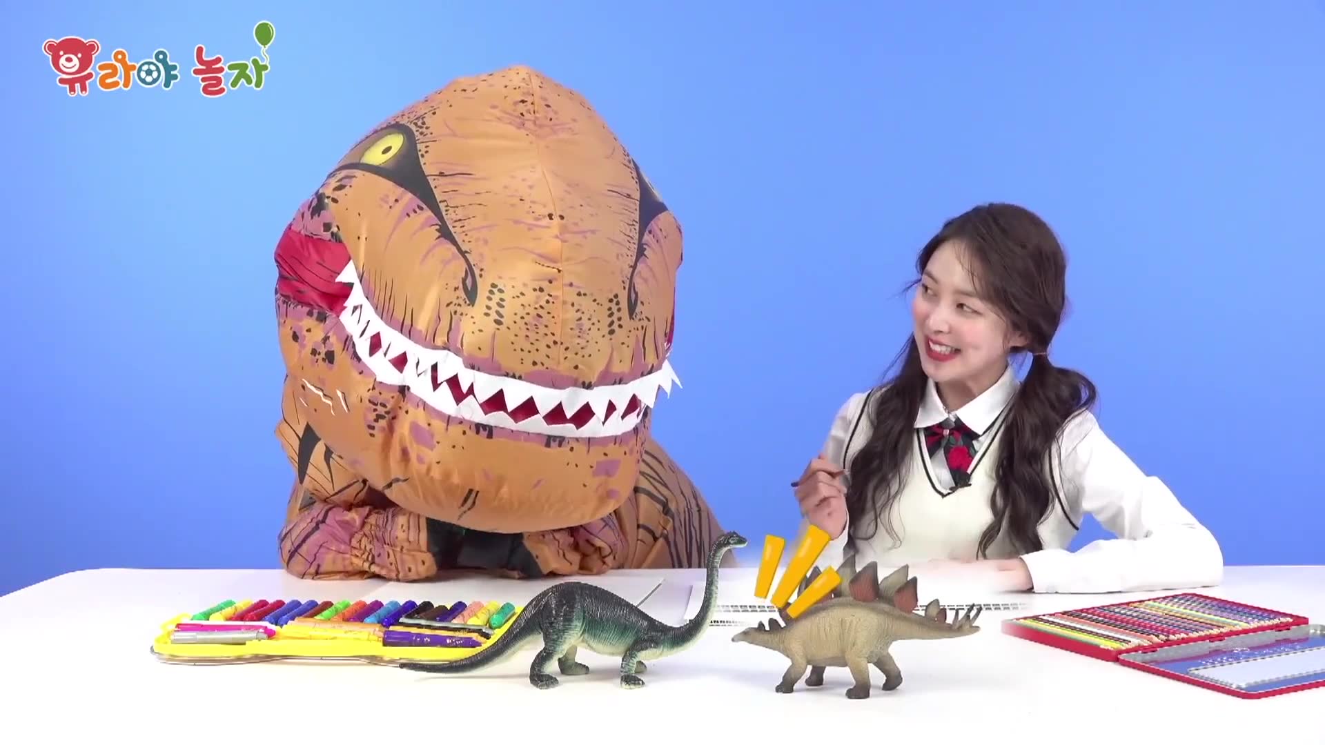 2화 티라노 몰래 뽀로로자장면 먹기